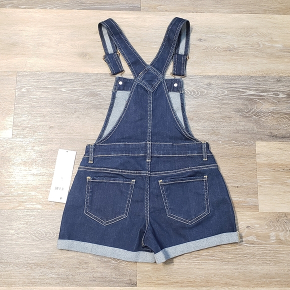 Girls: 7/8 Jordache Shortalls - Picture 2 of 5